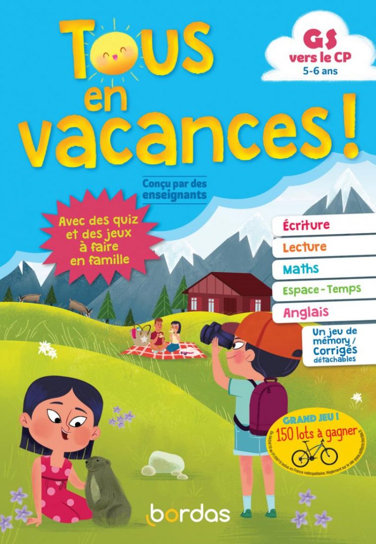 Tous En Vacances ! De La Gs Au Cp * Cahier D'activités/d à Cahier De Vacances Moyenne Section A Imprimer