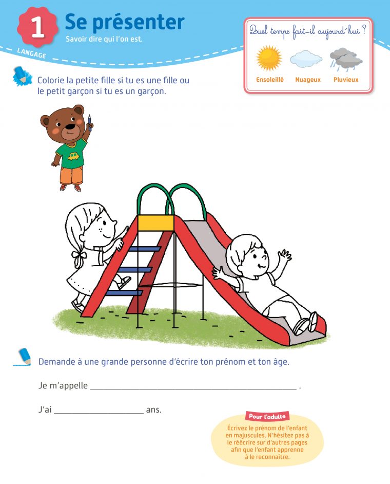 Toute Ma Maternelle- Tout Le Programme – Petite Section avec Programme Grande Section Maternelle Gratuit