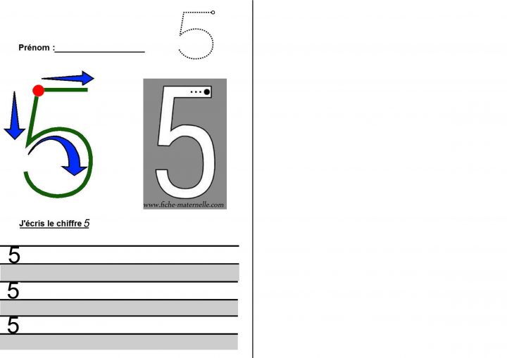 Tracer Les Chiffres concernant Écriture Chiffres Maternelle