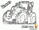 Tracteur À Colorier - Image À Imprimer #9 | Coloriage intérieur Dessin De Tracteur À Colorier