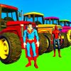 Tracteur Dessins Animés Pour Enfants &amp; Vidéo Avec Voitures Et Comptines Bébé serapportantà Sam Le Tracteur Dessin Anime