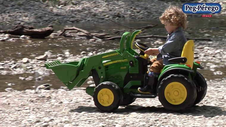 Tracteur Pelleteuse Peg Perego John Deere Ground Loader destiné Dessin Animé De Tracteur John Deere