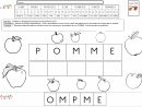 Trognon Et Pépin : Écrire Pomme En Lettres Mobiles – Mc En intérieur Apprendre À Écrire Les Lettres En Maternelle
