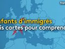Trois Cartes Pour Comprendre La Situation Des Enfants D'immigrés En France  - France à Carte De France Pour Enfant