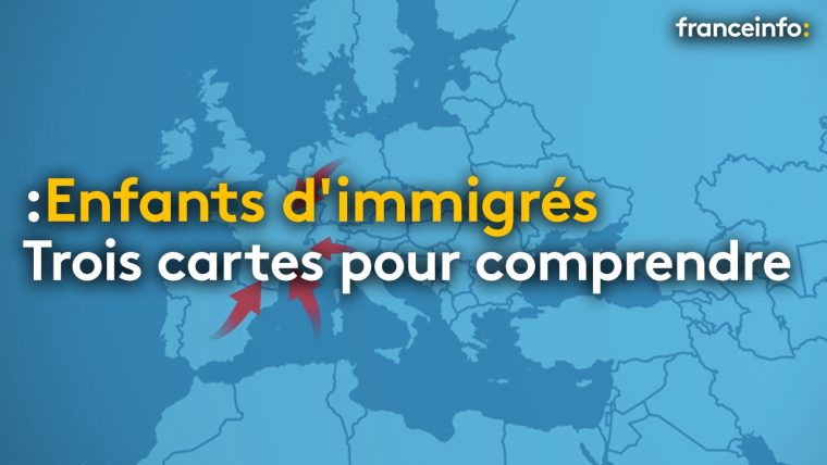 Trois Cartes Pour Comprendre La Situation Des Enfants D'immigrés En France  – France à Carte De France Pour Enfant