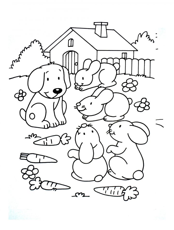 Trouver 25 Coloriage A Imprimer Gratuit Animaux De La Ferme à Dessin Animaux De La Ferme À Imprimer