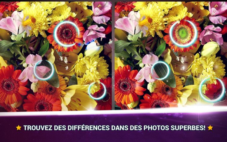 Trouver La Différence Fleurs – Jeux Des Erreurs – Jeux Midva à Trouver La Différence