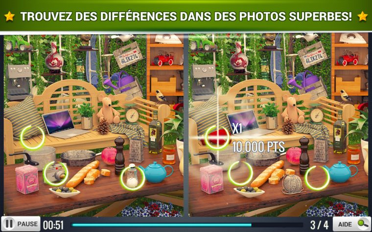 Trouver La Différence Jardin – Jeux Midva Gratuits. concernant Trouver La Différence