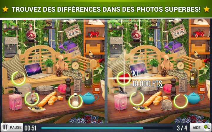 Trouver La Différence Jardin – Jeux Midva Gratuits. tout Jeux De La Différence