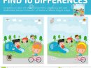 Trouvez Les Différences, Jeu Pour Des Enfants, Différences tout Jeux De Différence