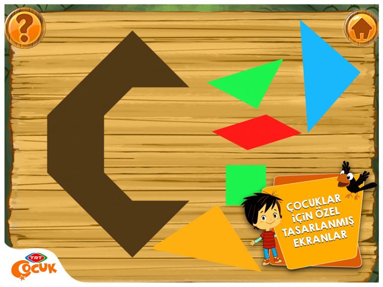 Trt Ege Ile Gaga Tangram Pour Android – Téléchargez L'apk pour Tangram Enfant