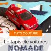 Tuto Couture : Le Tapis De Voitures Nomade encequiconcerne Jeux De Voiture Gratuit Pour Enfan