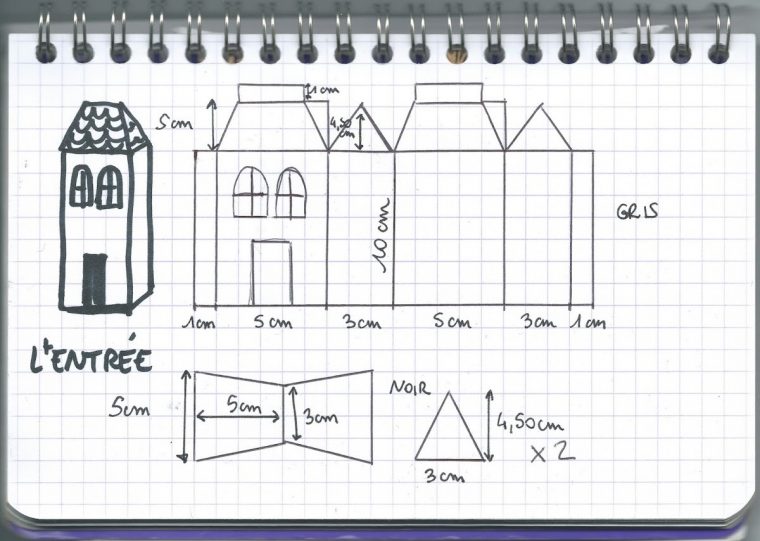 Tuto : Fabriquer Une Maison Hantée Pour Halloween – M6 Deco.fr destiné Patron De Maison En Papier A Imprimer