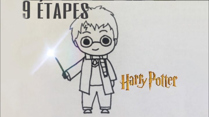 Tuto Facile Dessin De Harry Potter En 9 Étapes destiné Dessin D Harry Potter