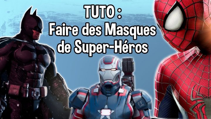 Tuto – Faire Des Masques De Super-Héros – The Amazing Spider-Man 2, Batman  Et Pleins D'autres ! encequiconcerne Masque Spiderman A Imprimer