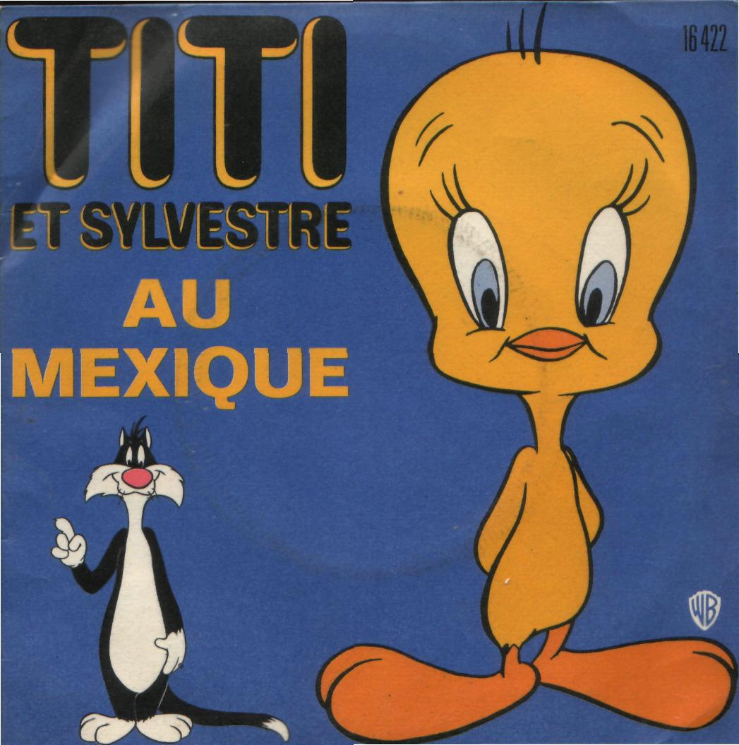 Tv Series And Cartoons Records Titi Et Sylvestre Au Mexique pour Dessiner Titi 