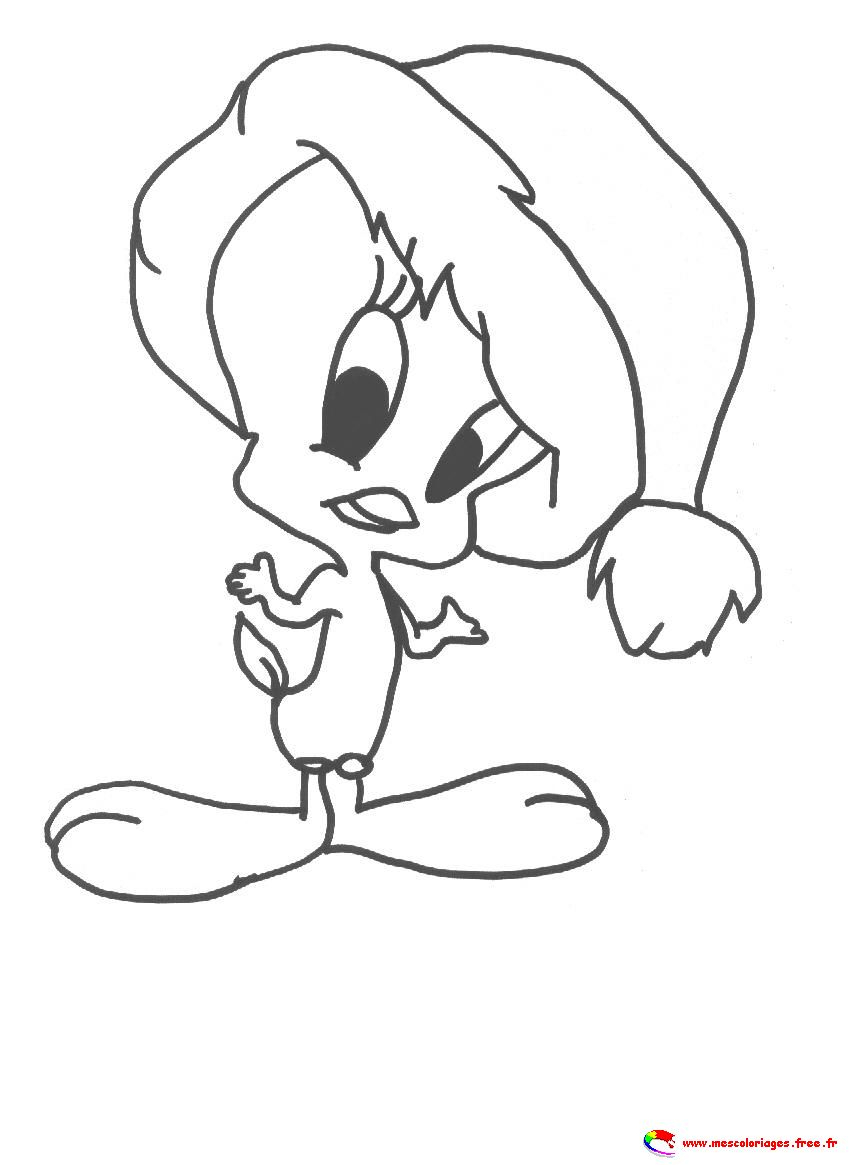 Tweety And Sylvester #37 (Cartoons) – Printable Coloring Pages concernant Dessiner Titi 