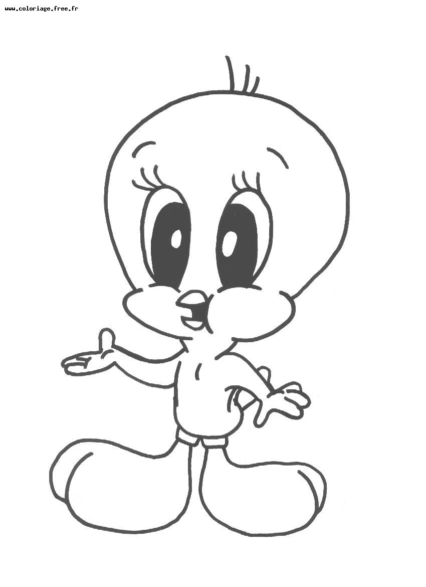 Tweety And Sylvester #60 (Cartoons) – Printable Coloring Pages encequiconcerne Dessiner Titi
