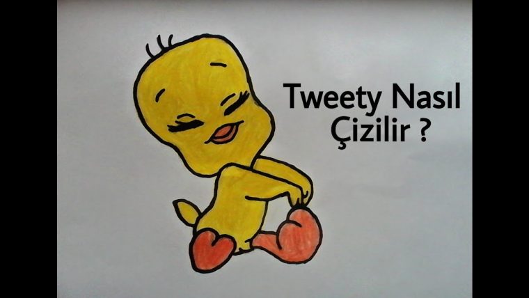 Tweety Nasıl Çizilir ? / How To Draw A Tweety ? dedans Dessiner Titi