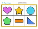 Twinkl Resources &gt;&gt; 2D Shape Bingo &gt;&gt; Classroom Printables avec Association De Formes