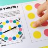 Twister À Doigts À Imprimer - Momes tout Jeux De Société À Imprimer