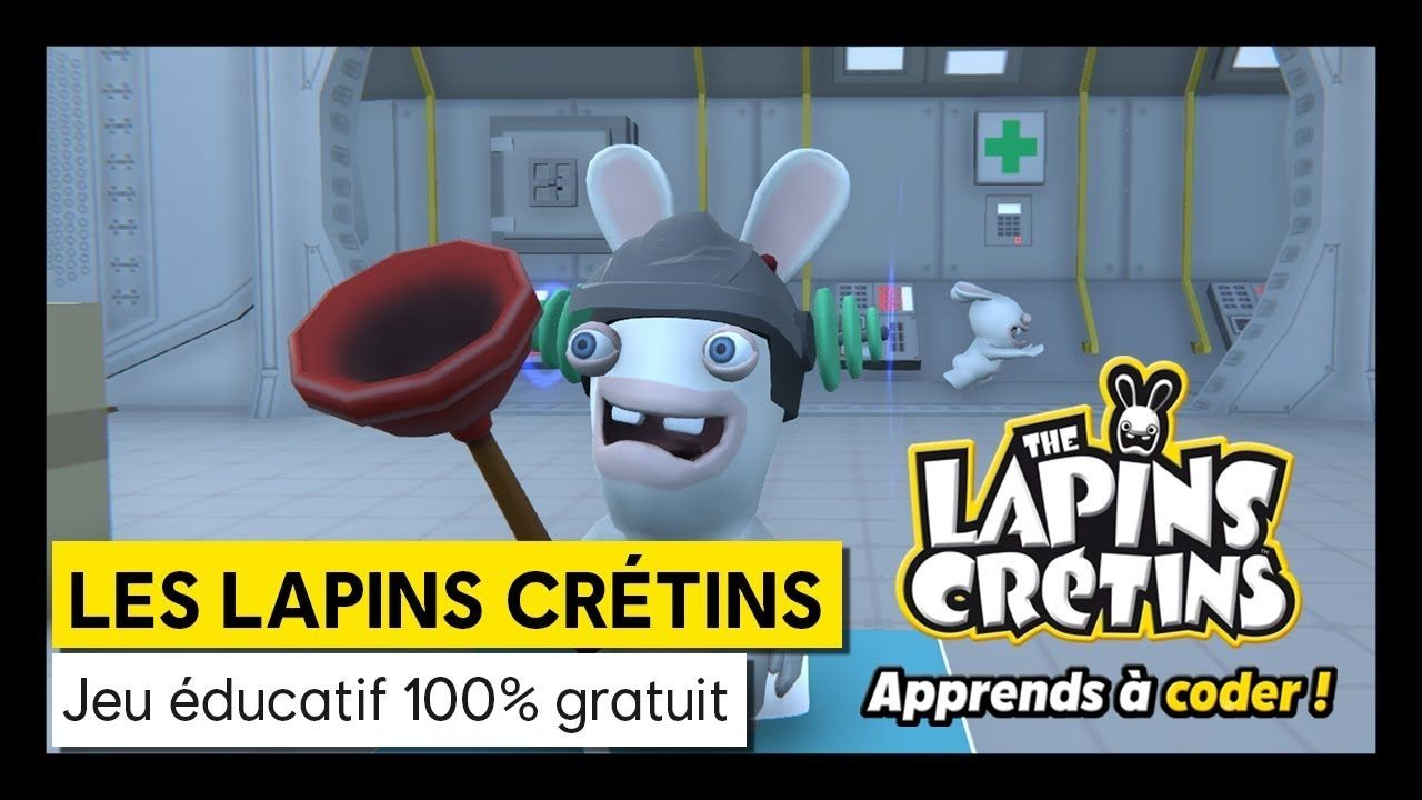 Ubisoft Lance Les Lapins Crétins : Apprends À Coder, Un avec Jeux Educatif En Ligne Gratuit