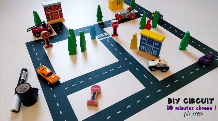 Un Circuit De Voiture En 10 Minutes ! – Momes à Jeux De Parcours De Voiture