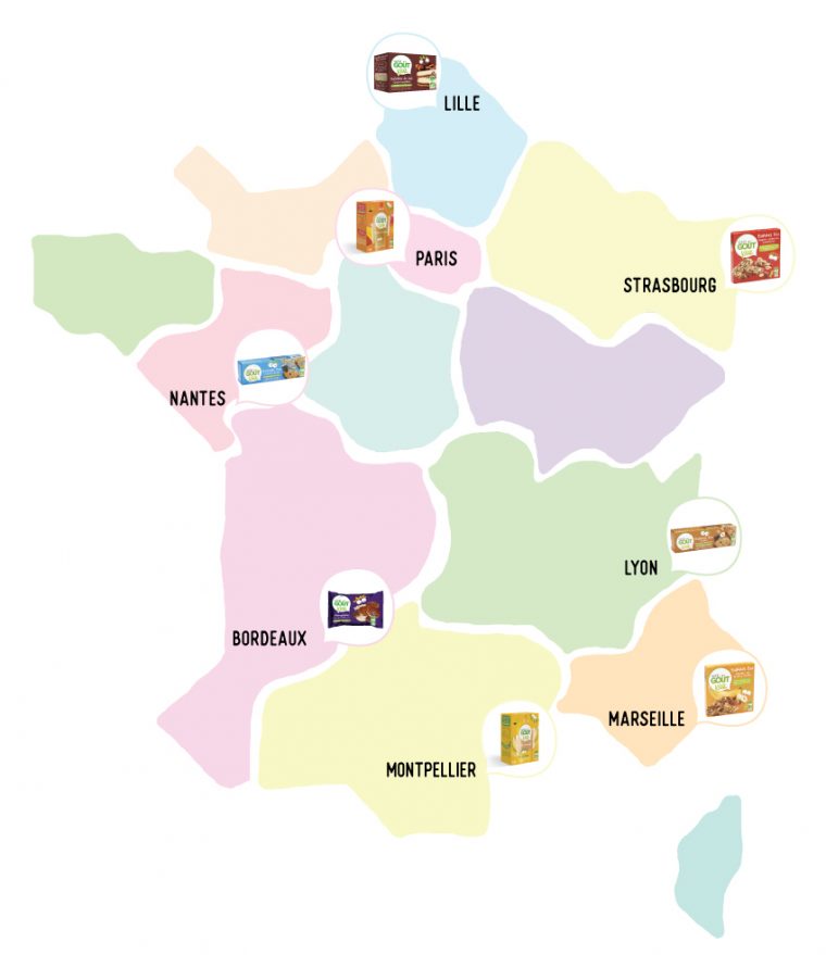 Un Goûter Magique Pour Vos Petits-Enfants – Grand-Mercredi encequiconcerne Carte De France Pour Enfant