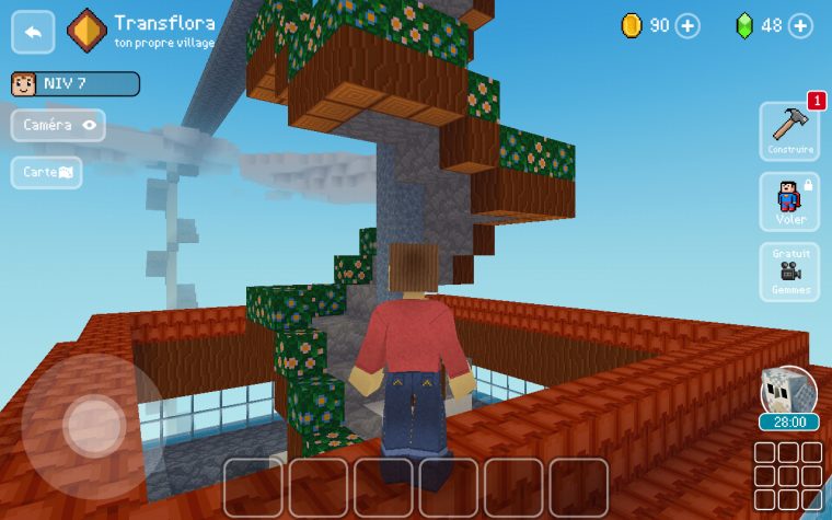 Un Jeu De Construction Très Reposant Block Craft 3D. – Jeux avec Jeux Gratuit De Village