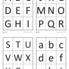 Un Jeu De Memory Avec Les Lettres En Script Minuscule Et avec Alphabet Majuscule Et Minuscule
