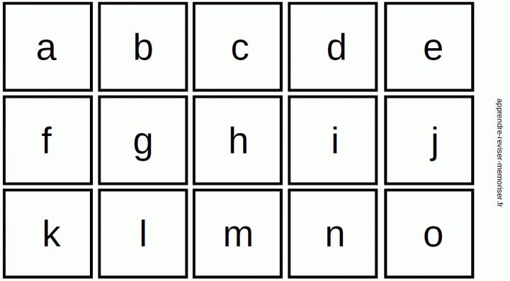 Un Jeu De Memory Des Lettres Pour Apprendre À Reconnaître dedans Apprendre Les Lettres De L Alphabet