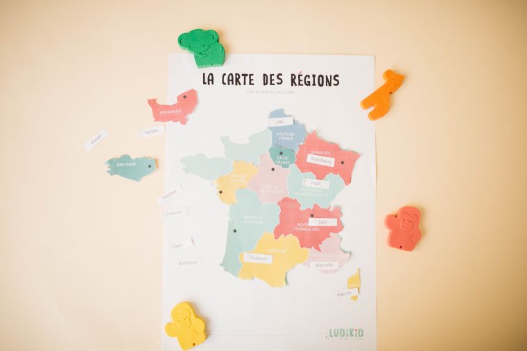 Un Jeu Pour Apprendre Les Régions De France ? C'est À avec Apprendre Les Régions De France