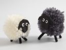Un Mouton Avec Des Pompons | Diy Instruction pour Photo De Mouton A Imprimer