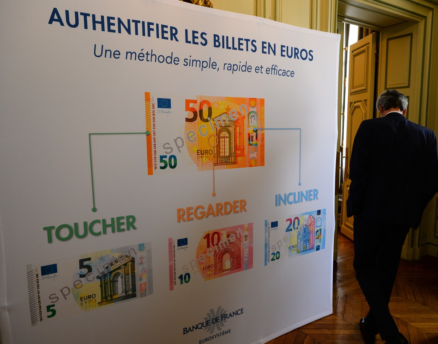 Un Nouveau Billet De 50 Euros, Plus Sûr, Lancé Dans La Zone Euro tout Billet De 50 Euros À Imprimer