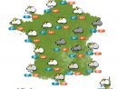 Un Temps Instable En Prévision Météo (France) Du Samedi 27 avec Carte De France Pour Les Enfants