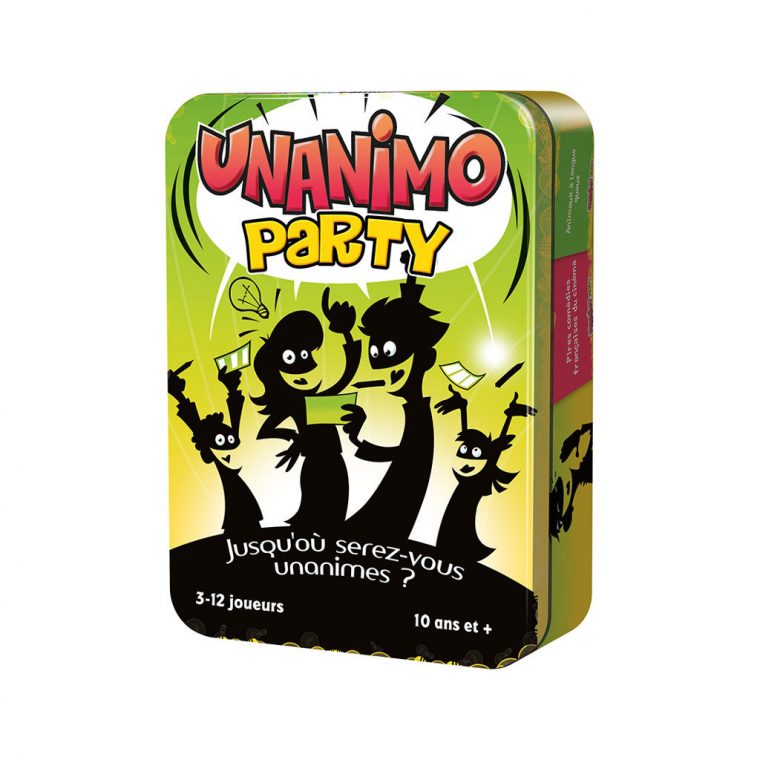 Unanimo Party – Cartes Et Petits Jeux – Achetez Sur Ludifolie encequiconcerne Jeux 3 À La Suite