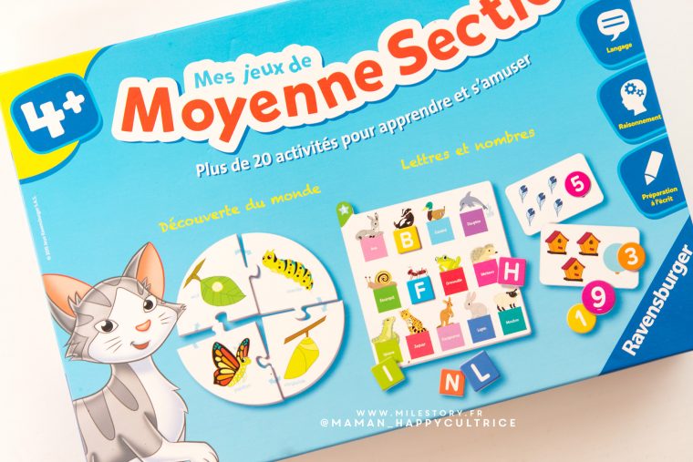 Unboxing : Mes Jeux De Moyenne Section De Maternelle – Milestory concernant Jeux Grande Section Maternelle Gratuit En Ligne