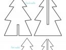 Une Forêt De Sapins | Diy Noël Sapin, Sapin De Noël En pour Gabarit Sapin De Noel A Imprimer