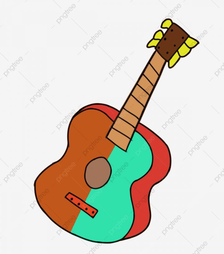 Une Guitare Instrument De Musique Illustration Jeu De pour Jeu Des Instruments De Musique