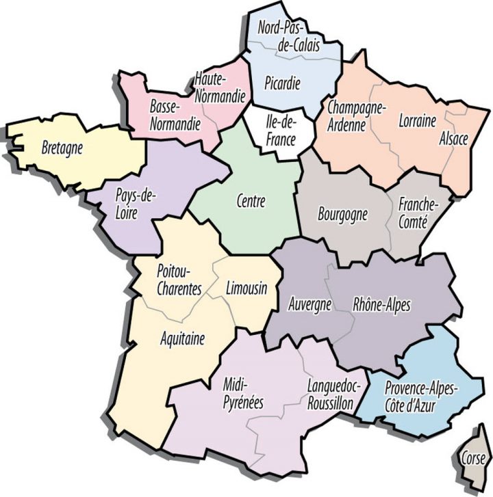 Une | Nommez Les Nouvelles Régions ! à Les Nouvelles Régions De France