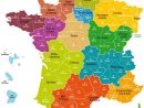Une Nouvelle Carte De France À 13 Grandes Régions pour Carte Numero Departement