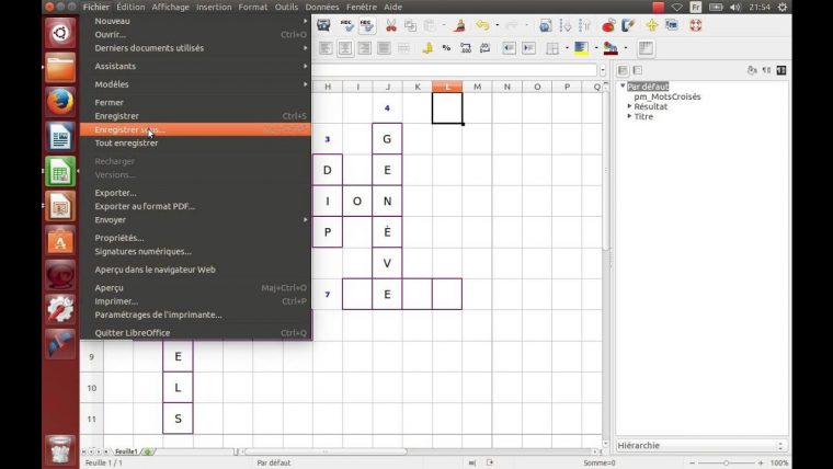 Utiliser Le Modèle Pour Créer Une Grille Personnalisée De Mots Croisés intérieur Fabriquer Des Mots Croisés