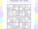 Vector Illustration. Sudoku Game For Children With Pictures encequiconcerne Jeu Le Sudoku