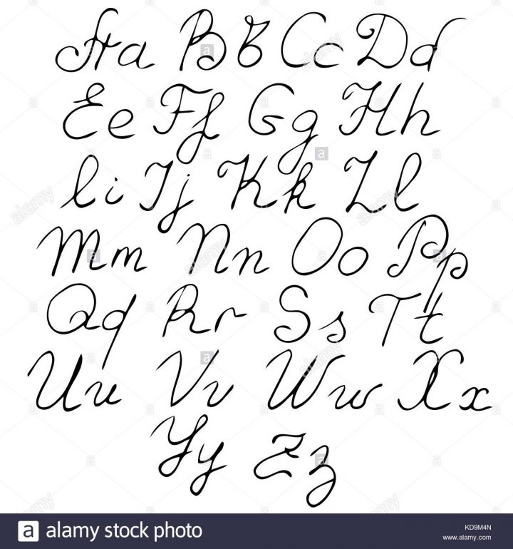 Véritable Vecteur De Part L'alphabet, Les Lettres Majuscules pour Alphabet Majuscule Et Minuscule