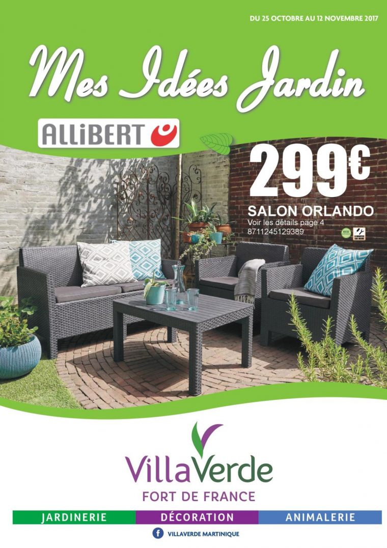 villaverde salon de jardin