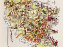 Vintage France Picture Map Of France Reprint Alsace pour Decoupage Region France