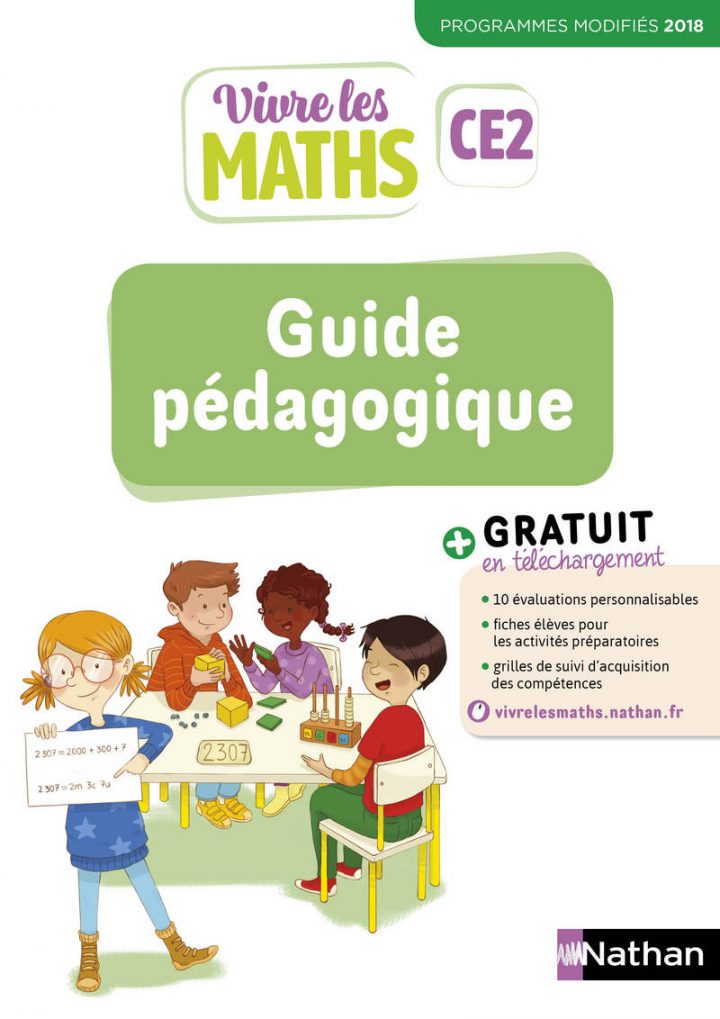 Vivre Les Maths – Guide Pédagogique Ce2 – Guide Pédagogique tout Jeu Educatif Ce2 Gratuit