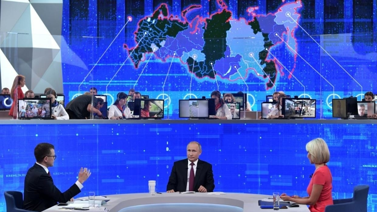 Vladimir Poutine Se Prête Au Jeu Annuel Des Questions à Jeu De Question Réponse 