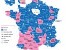 Voici La Nouvelle Carte Des Départements serapportantà Carte De France Et Departement