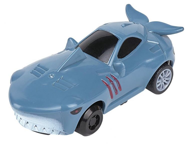 Voiture Animal Imprimé Requin Pull-Back 8,5 Cm Bleu Clair encequiconcerne Voiture Requin Jouet